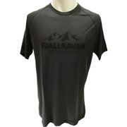 Abisko Trail T-Shirt Print 81894 030 Dark Grey Sサイズ [アウトドア カットソー]