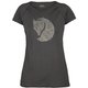 Abisko Trail T-Shirt Print W 89790 030 Dark Grey Sサイズ [アウトドア系ザック]
