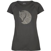 Abisko Trail T-Shirt Print W 89790 30 Dark Grey XSサイズ [アウトドア カットソー]