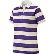 WIC.ラガーシャツハーフスリーブ Women's 1104781 パープル(PN/IV) Mサイズ [アウトドア シャツ レディース]