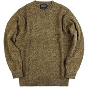 19800455113003 PWM シェットランドクルー Coffee ヘサ S 61113 Coffee Heather [アウトドア フリース・セーター]