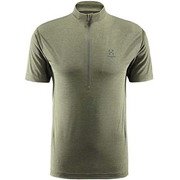 6038873MY NORDRYGGEN SS ZIP TEE MEN S 3MY DEEP WOODS [アウトドア カットソー]