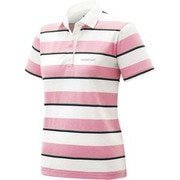 WIC.ラガーシャツハーフスリーブ Women's 1104781 ピンク(RSPK) Lサイズ [アウトドア シャツ レディース]
