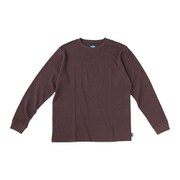 19820923077005 L/S Honey comb Tee M Brown [アウトドア カットソー]