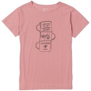 CシールドスタックマグT SS 8215917 098ピンク Sサイズ [アウトドア カットソー レディース]