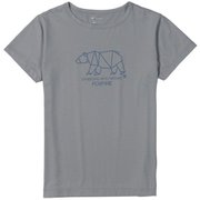 Cシ-ルドベアーT S/S 8215919 グレー Sサイズ [アウトドア カットソー レディース]