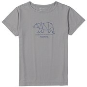 Cシ-ルドベアーT S/S 8215919 グレー Mサイズ [アウトドア カットソー レディース]
