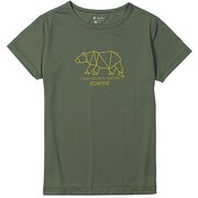 Cシ-ルドベアーT S/S 8215919 モス Mサイズ [アウトドア カットソー レディース]