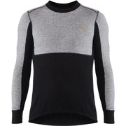 Bergtagen Woolmesh Sweater M 83989 020 Grey Sサイズ [アウトドア アンダーウェア]
