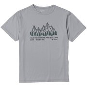 CシールドデジツリーT S/S 5215968020グレーS 020グレー Sサイズ [アウトドア カットソー メンズ]