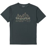 CシールドデジツリーT S/S 5215968 ブラック Sサイズ [アウトドア カットソー メンズ]
