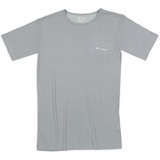 5215725020グレーS CシールドミニロゴT S/S S 020グレー [アウトドア カットソー]