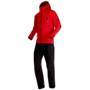 CLIMATE Rain-Suit AF Men 1010-26551 3528_ruby-black Mサイズ [アウトドア レインウェア メンズ]