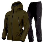 CLIMATE Rain-Suit AF Men 1010-26551 4027 dark olive-black Sサイズ [アウトドア レインウェア メンズ]