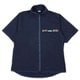 19821007052005 KAVU S/S F/ZJスローシャツ M Navy [アウトドア シャツ]