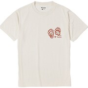 CシールドフットマークT S/S 5215981 002オフホワイト L [アウトドア カットソー メンズ]