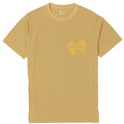 CシールドフットマークT S/S 5215981 030イエロー S [アウトドア カットソー メンズ]