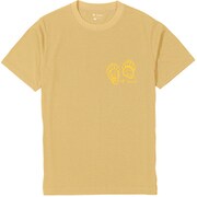 CシールドフットマークT S/S 5215981 サックス Mサイズ [アウトドア カットソー メンズ]