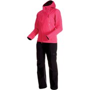 CLIMATE Rain-Suit AF Women 1010-26561 6211 pink-black Lサイズ [アウトドア レインウェア レディース]