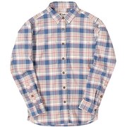 CシールドMIXチェックシャツ C-SHIELD MIX Check Shirt 8212925 (098)ピンク Lサイズ [アウトドア シャツ レディース]