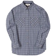 SCグレンチェックシャツ 8212928 ブルー Lサイズ [アウトドア シャツ レディース]