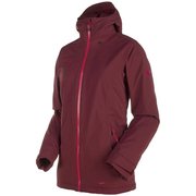 1010-25010 Nara HS Thermo Hooded Jacket Women L 6007 merlot [アウトドア ジャケット]