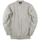 19800455115002 PWM シェットランドクルー Grey ヘザー XS 115 61115 Grey Heath [アウトドア フリース・セーター]