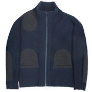 ジップアップニットBZ 6115815 ネイビー Mサイズ [アウトドア カットソー メンズ]