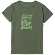 8215915064モスM CシールドブランカT S/S M 064モス [アウトドア カットソー レディース]