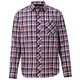 QD CHECK L/S SHIRT TOMNJB76 NV XLサイズ [アウトドア シャツ メンズ]