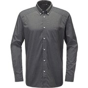 ベヤン ロングスリーブ シャツ VEJAN LS SHIRT MEN 604289 2AT_MAGNETITE Sサイズ [アウトドア シャツ メンズ]