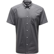 ベヤン ショートスリーブ シャツ VEJAN SS SHIRT MEN 604288 2AT_MAGNETITE Lサイズ [アウトドア シャツ メンズ]