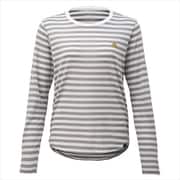 TOWNJB55YY WS BORDER L/S CREW XL GYWH [アウトドア カットソー]