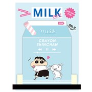 CRS-140 牛乳パック型メモ ブルー クレヨンしんちゃん [キャラクターグッズ]