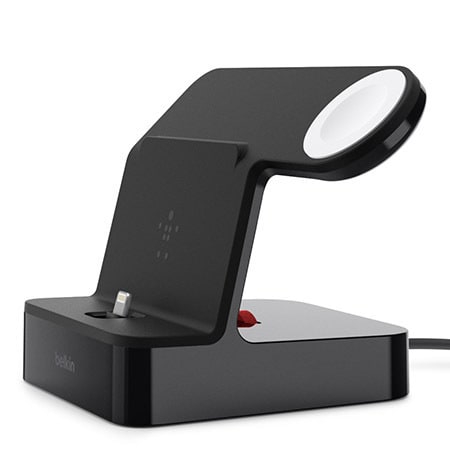F8J237QEBLK [PowerHouseChargeDockAppleWatch+iPhone ブラック]