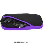 CC-NSSSP-BM Switch用 スリムソフトポーチ ブラックパープル