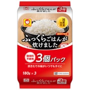 ふっくらごはんが炊けました 3個パック (180g×3P)540g