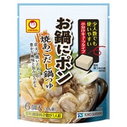 季節限定品 お鍋にポン 焼あごだし鍋つゆ （5g×6P）30g
