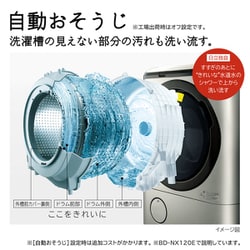 ヨドバシ.com - 日立 HITACHI BD-NV120EL W [ドラム式洗濯乾燥機 ...