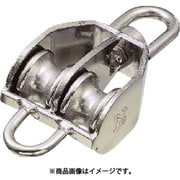 MBK-32W [水本 ステンレス 豆ブロック2車 ベケ付 参考使用荷重120kgf （849-1904） 1個]