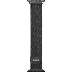 LAUT_AWL_ST_BK [Apple Watch 1/2/3/4 42/44MM BAND LAUT BLACK]