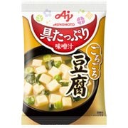 具たっぷり味噌汁 豆腐 13.8g