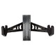 VELO WALL RACK ブラック 柱・壁設置タイプ 穴あけ必要
