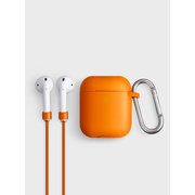 UNIQ-AIRPODS-VENORG ORANGE VENCER AirPods Silicone Hang Case
