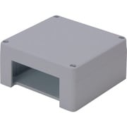 MDB211 [マサル エムケーダクト付属品 ブンキボックス 2号 グレー]