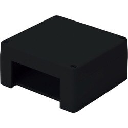 マサル 屋外用エムケーダクト付属品 ブンキボックス 2号 ブラック MDB21W