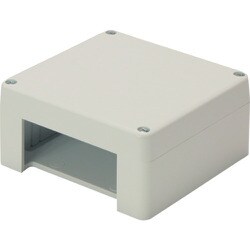 マサル エムケーダクト付属品 ブンキボックス 3号 ミルキーホワイト MDB313