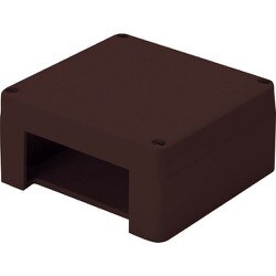 MDB319 [マサル 屋外用エムケーダクト付属品 ブンキボックス 3号 チョコ]
