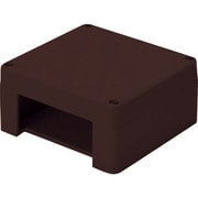 MDB319 [マサル 屋外用エムケーダクト付属品 ブンキボックス 3号 チョコ]