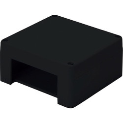 マサル 屋外用エムケーダクト付属品 ブンキボックス 3号 ブラック MDB31W